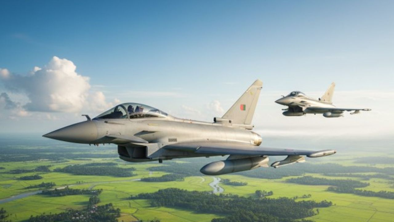 ইউরোফাইটার টাইফুন যুদ্ধবিমান কিনছে বাংলাদেশ