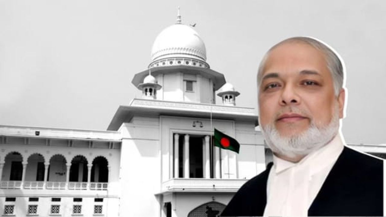 আগামীকাল ২৬তম প্রধান বিচারপতি হিসেবে শপথ নেবেন জুবায়ের রহমান চৌধুরী