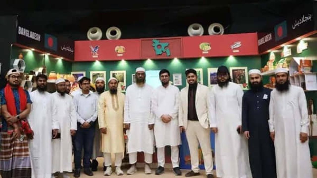 মদিনা ইসলামি ইউনিভার্সিটিতে আন্তর্জাতিক কালচারাল ফেস্টিভ্যালে মামুনুল হক