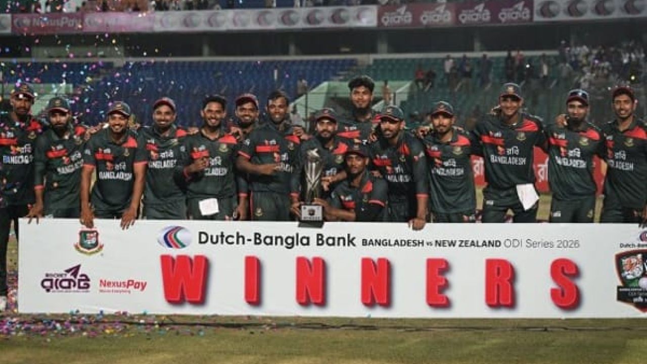 চট্টগ্রামে নিউজিল্যান্ডকে ৫৫ রানে হারিয়ে সিরিজ জিতল বাংলাদেশ