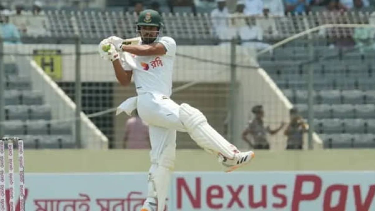 ১৩ রানের জন্য দুই ইনিংসে সেঞ্চুরির রেকর্ড হলো না শান্তর