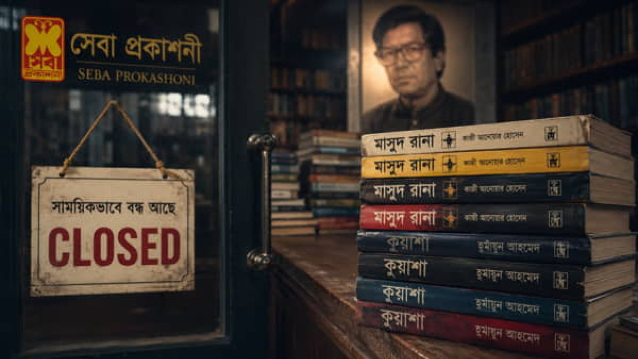 পাঠক নন্দিত সেবা প্রকাশনী সাময়িকভাবে বন্ধ ঘোষণা