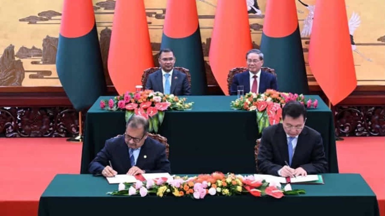 চীনের সঙ্গে গণমাধ্যম খাতে চার সমঝোতা স্মারক স্বাক্ষর