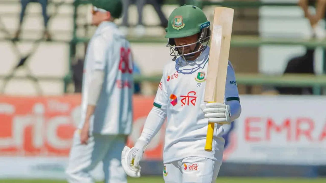 জিম্বাবুয়ের বিপক্ষে ১৪০ রানে অলআউট বাংলাদেশ, টেস্টে বড় চ্যালেঞ্জের মুখে টাইগাররা