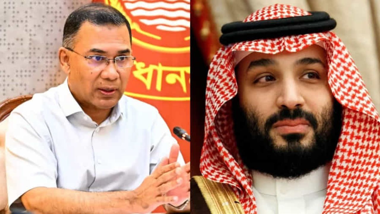 প্রধানমন্ত্রী তারেক রহমানকে সৌদি আরব সফরের আমন্ত্রণ যুবরাজ সালমানের