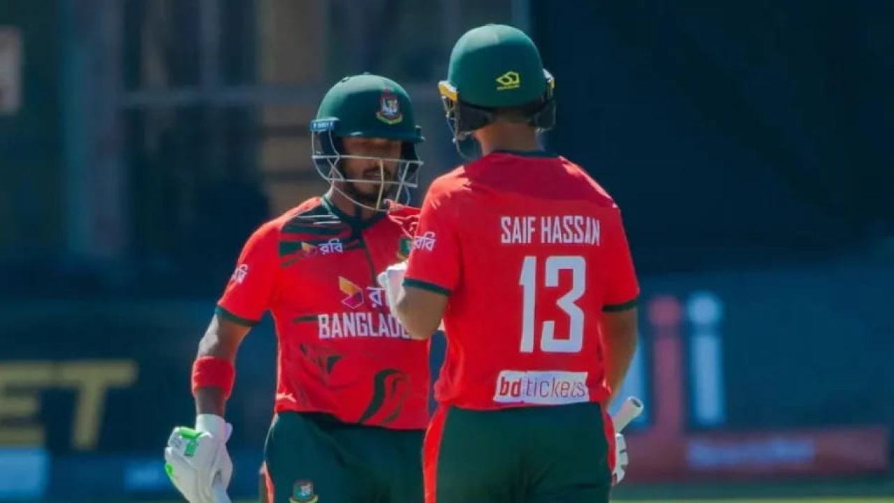 তানজিদের ফিফটিতে জিম্বাবুয়েকে হারিয়ে সিরিজ জয় বাংলাদেশের
